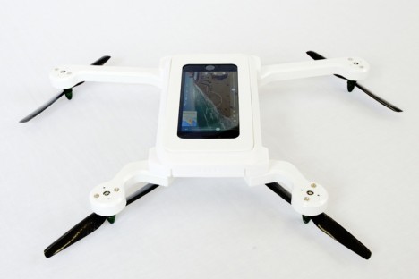 phone drone quadcopter shell