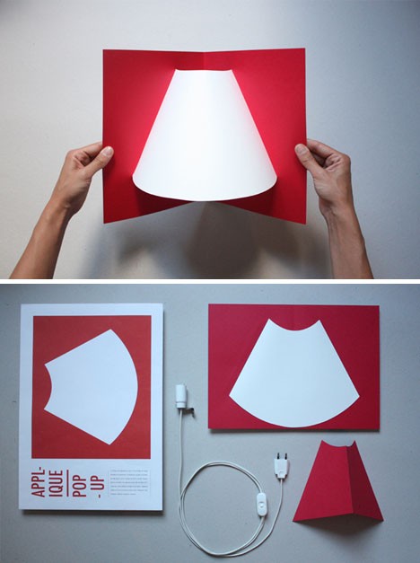 Pop-Up Wall Lamps: Flat-Pack Lights Fit Inside Corners | Gadgets ...