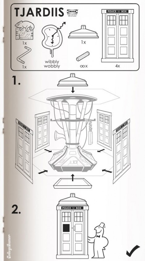 scifi manual tardis diy