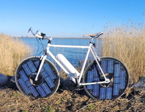 solar electric bike design