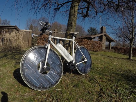 solar powered bike computer