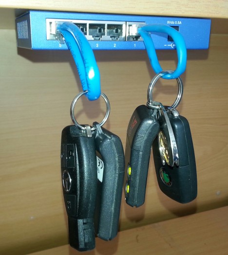 geek key holder