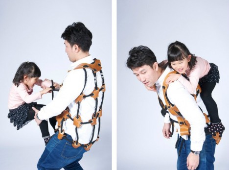 wearable climbing kids gym