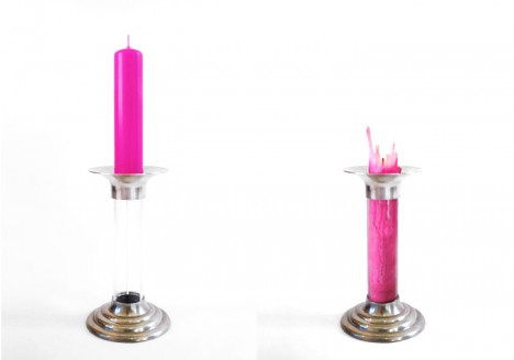 Rekindle: Perpetual Candle Reuses Wax, Burns at Both Ends