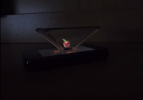 smartphone hologram