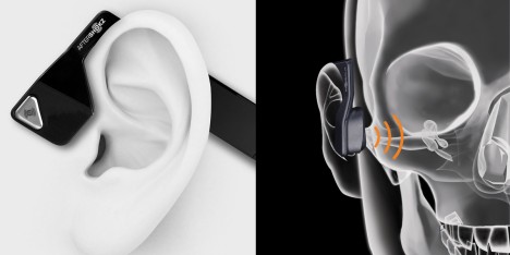 bone conduction audio mechanism