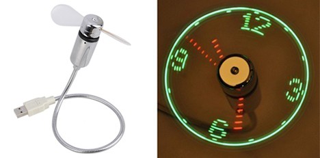 rotating clock led trick