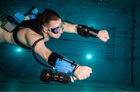 underwater jetpack arms