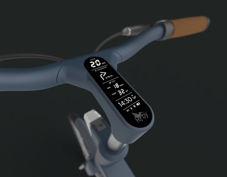 bike guage electronic display