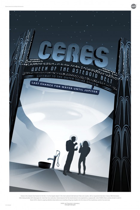 ceres travel poster