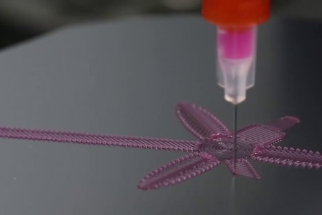 4d printed flower composite