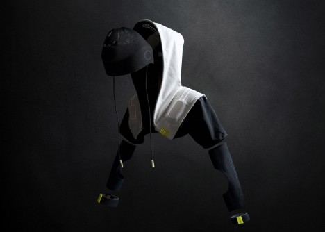 hooded sweater vr suit