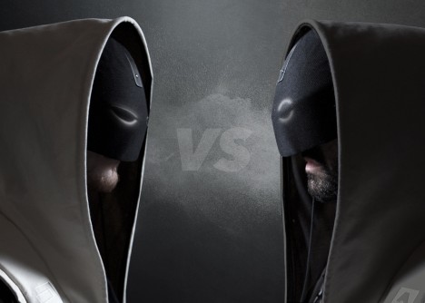 hooded vr pair