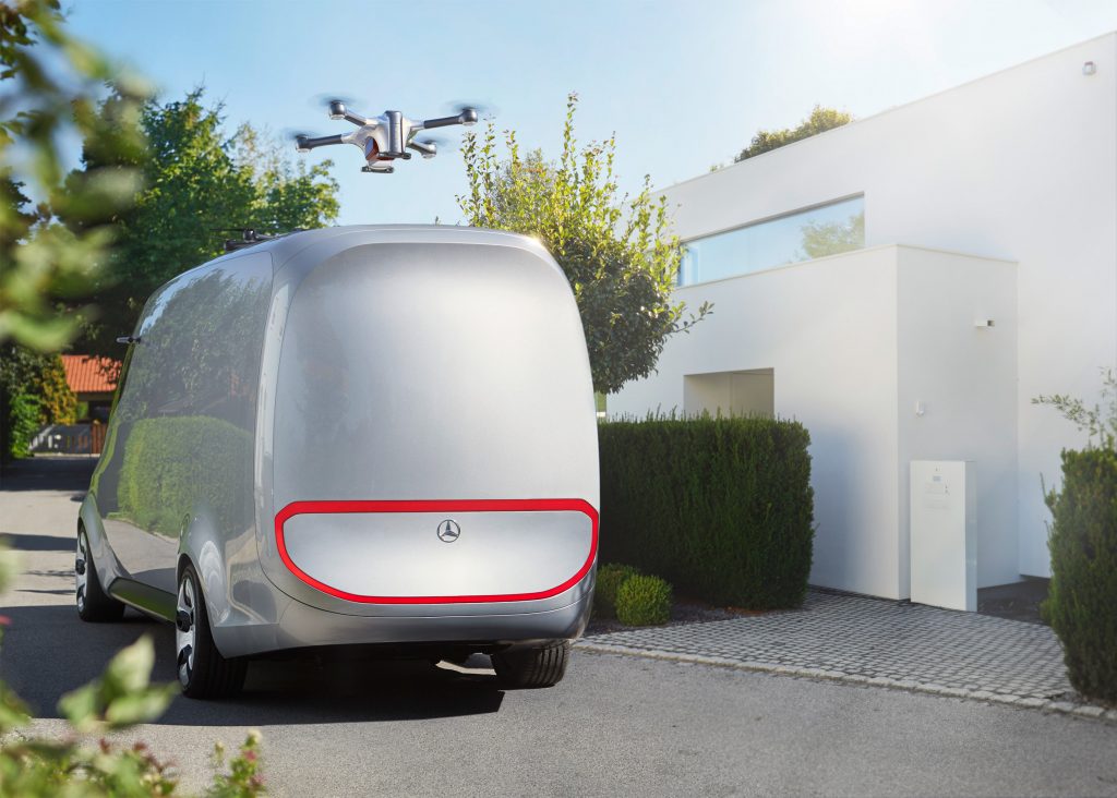 Vision Van Future Delivery Truck Deploys OnBoard Drones Gadgets, Science & Technology