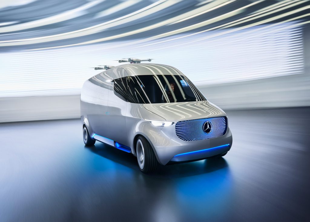 Vision Van Future Delivery Truck Deploys OnBoard Drones Gadgets, Science & Technology